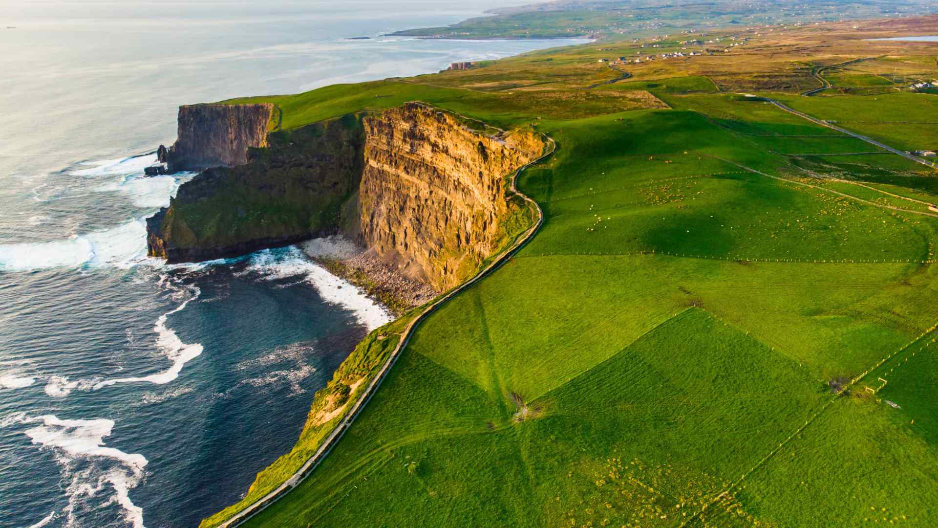 Photo of the Irish coast since this magnesium is sourced from the waters there.