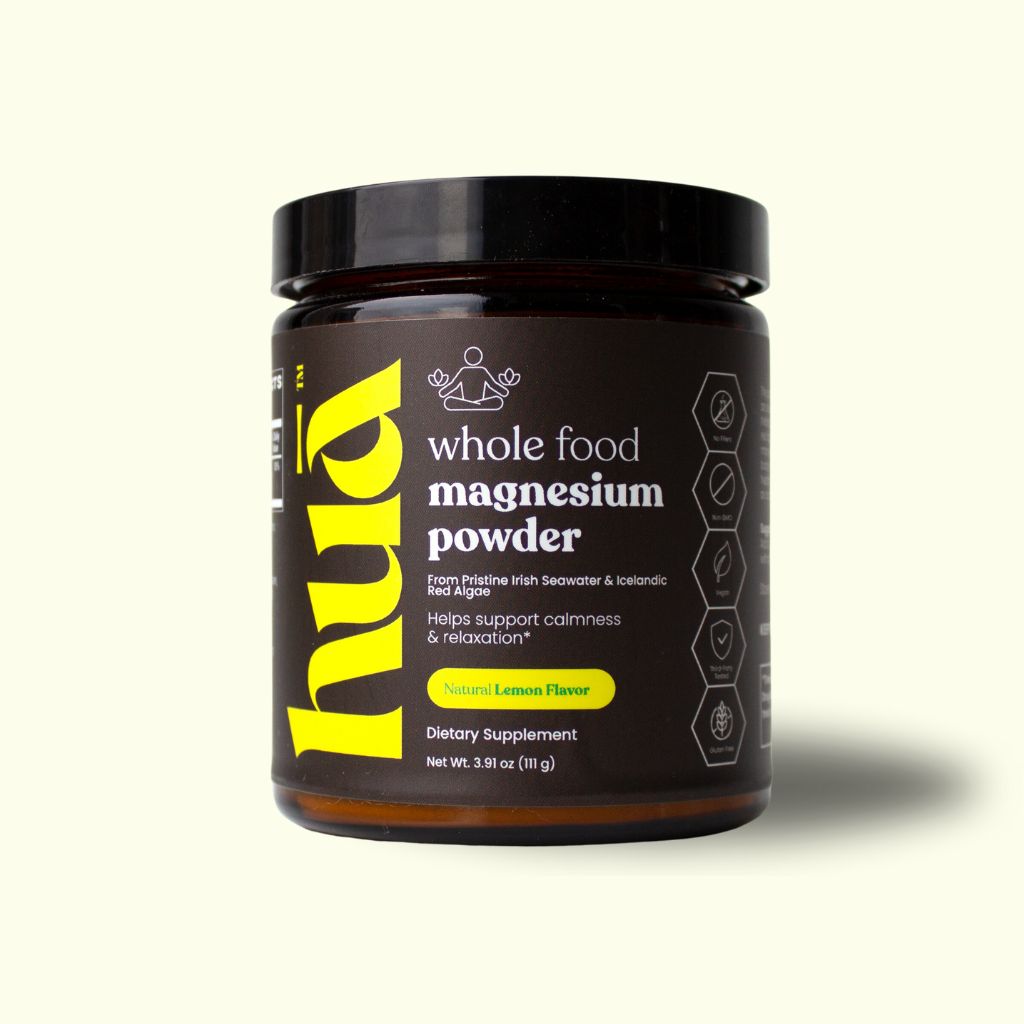 Main Image of HUA Wellness Whole Food Magnesium Powder Supplement in Lemon for Sleep, Relaxation, Muscle Recovery and more