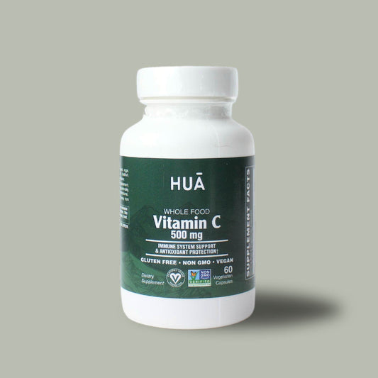 Main product image for the HUA Wellness Whole Food Vitamin C + Probiotics